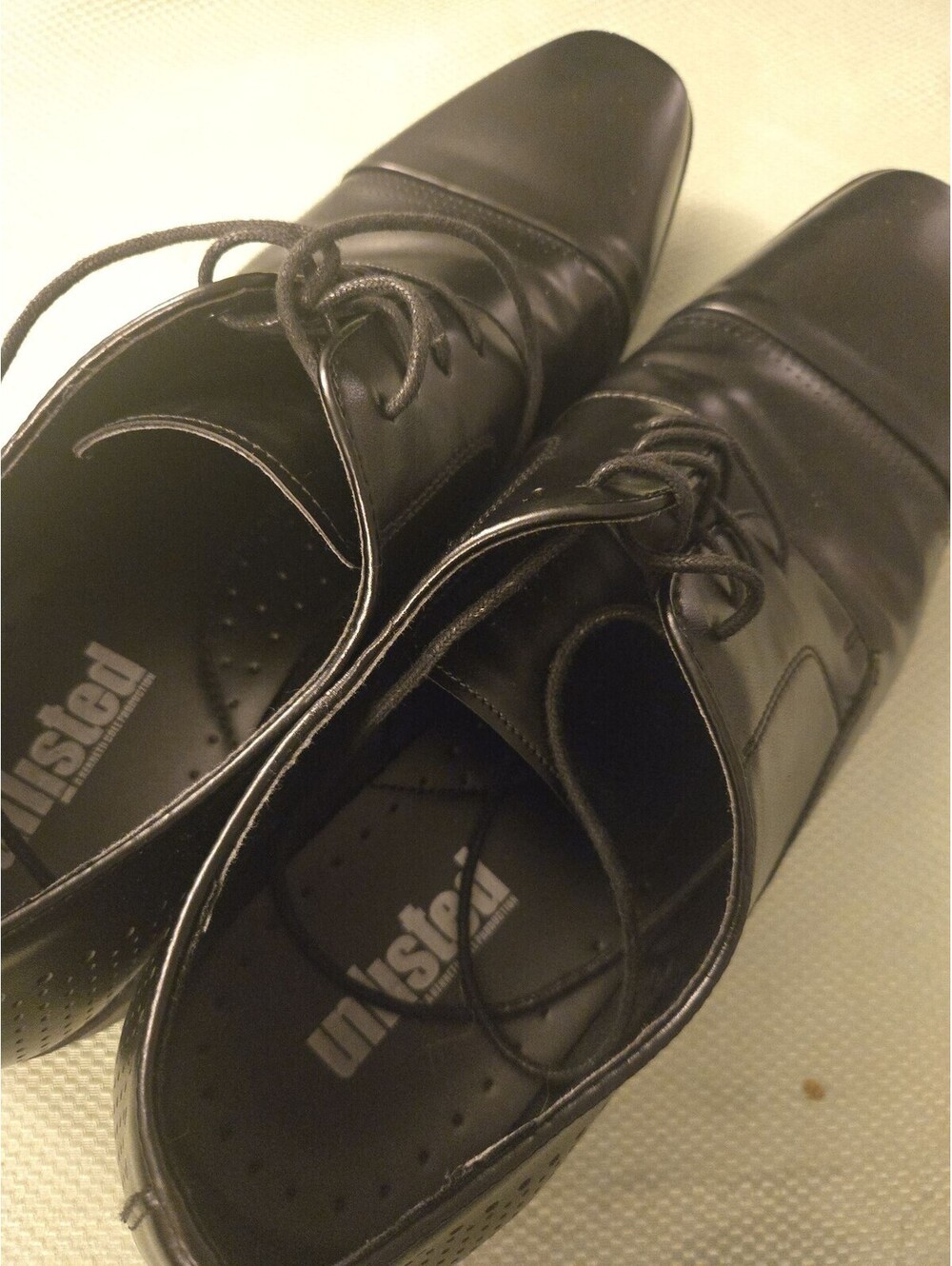 Unlisted by Kenneth Cole Lesson Plan Black Cap-Toe Oxford Size 11 M - Picture 5 of 6